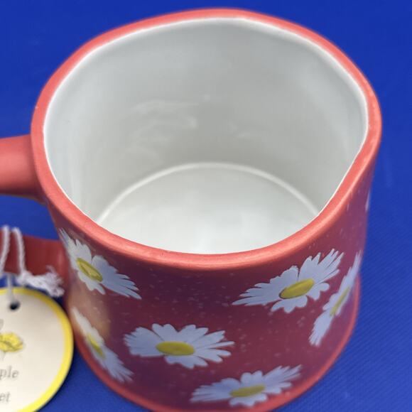 Global Design Connections Ceramic Flower Mug High Quality Coffee Tea Daisy Print - Picture 6 of 10